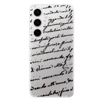 iSaprio Handwriting 01 - black - Samsung Galaxy S24