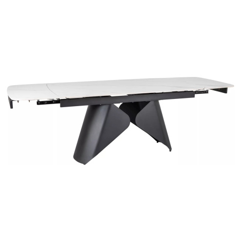 Signal Rozkládací jídelní stůl Armando 160/240 bílý/černý