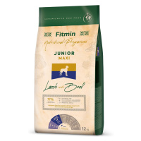 Fitmin Maxi Junior Lamb With Beef kompletní krmivo pro juniory 12 kg