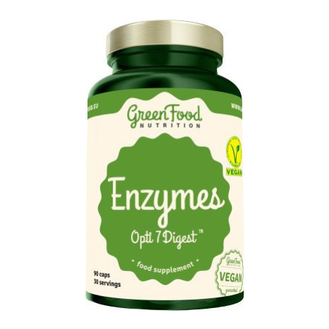 GREENFOOD NUTRITION Enzymy Opti 7 Digest 90 kapslí