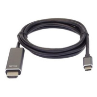 PremiumCord USB3.1 typ-C na HDMI kabel 1,8m rozlišení obrazu 4K*2K@60Hz Aluminium