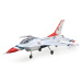 E-flite F-16 Thunderbirds 0.8m SAFE Select BNF Basic