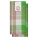 Bavlněná utěrka OLA zelená 100% bavlna 50x70 cm MyBestHome 2 kusy v balení Cena za 2 kusy