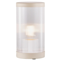 Nordlux Nordlux - Venkovní stolní lampa COUPAR 1xE27/25W/230V IP54 béžová