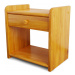 DRW Noční stolek z masivního dřeva VILMA Lak dřeva: Olše