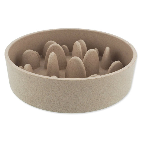 Miska Dog Fantasy proti hltání EcoStyle béžová 21cm, 1350ml