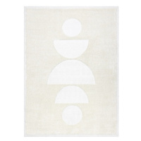 Dywany Łuszczów Kusový koberec Mode 8598 geometric cream - 200x290 cm