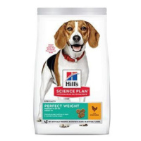 Hill's Can.Dry SP Perf.Weight Adult Medium Chicken12kg sleva