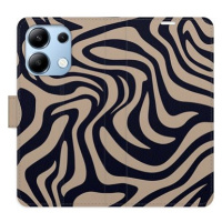 iSaprio Flip pouzdro Zebra Black 02 pro Xiaomi Redmi Note 13