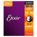 Elixir 16546 Nanoweb Phosphor Bronze Medium (13-56) 3-pack