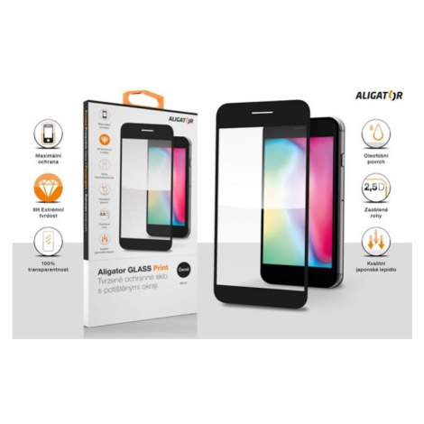 Aligator sklo GLASS PRINT iPhone 15 Pro