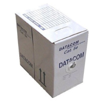 Datacom drát, CAT5E, UTP, venkovní, 305m/box