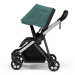 THULE Kočárek městský Shine Mallard Green on Aluminum