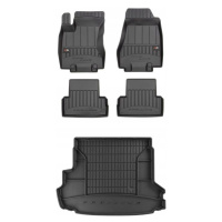 Set 3D gumové autokoberce rohož Nissan X-Trail 2 T31 2008-2013