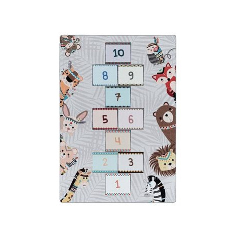 Dětský koberec Play2903 grey 100 x 150 cm Vopi