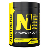 NUTREND N1 Pre - Workout magic citrus 510 g