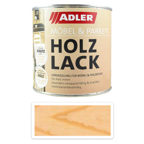 ADLER Holzlack - vodou ředitelný lak 0.75 l Polomatný