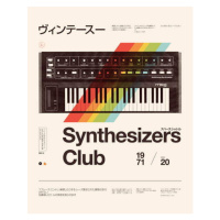 Obrazová reprodukce Synthesizers Club, Bodart, Florent, 30 × 40 cm