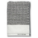 Černo-bílé bavlněné ručníky v sadě 2 ks 40x60 cm Grid – Mette Ditmer Denmark