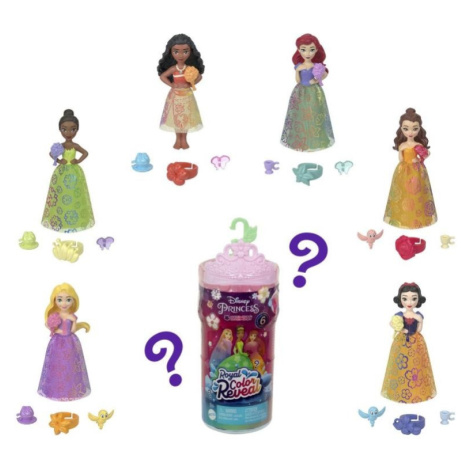 Mattel disney princess color reveal™ malá panenka s květinami