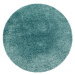 Ayyildiz koberce Kusový koberec Brilliant Shaggy 4200 Aqua kruh Rozměry koberců: 120x120 (průměr