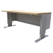 ANKE Dílenský stůl s elektrickým přestavováním výšky, hloubka desky 800 mm, deska z bukového mas