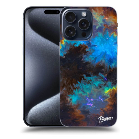 Silikonový černý obal pro Apple iPhone 16 Pro Max - Space