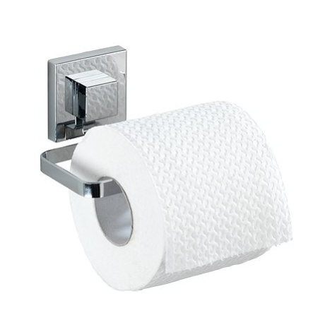 WENKO BEZ VRTÁNÍ VacuumLoc QUADRO - Držák toaletního papíru, nerezový