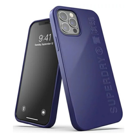 Kryt SuperDry Snap iPhone 12/12 Pro Compostable navy 42627 (42627)