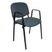 Konferenční židle ISO s područkami C11 - černá