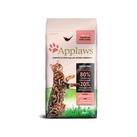 Applaws granule Cat Adult kuře s lososem 2 kg