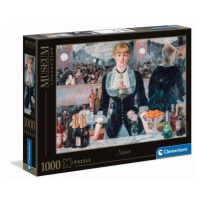 Clementoni Puzzle 1000 dílků Manet Bar Museum ve Folies-Bergere