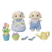 Sylvanian family Květinový set a sourozenci Flora králíků