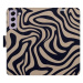 iSaprio Flip pouzdro Zebra Black 02 pro Samsung Galaxy S21 FE 5G