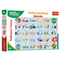 TREFL - Vzdělávací puzzle 30 dílků - Treflíci poznávají abecedu CZ / Trefl