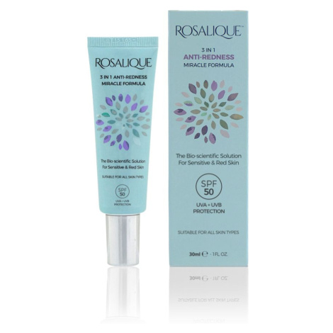 Rosalique 3in1 Anti-Redness Miracle Formula SPF50 krém proti začervenání pleti 30 ml