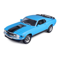 MAISTO - 1970 Ford Mustang Mach 1, modrá, 1:18