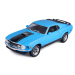 MAISTO - 1970 Ford Mustang Mach 1, modrá, 1:18