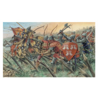 Model Kit figurky 6027 - ENGLISH KNIGHTS AND ARCHERS (100 YEARS WAR) (1:72)