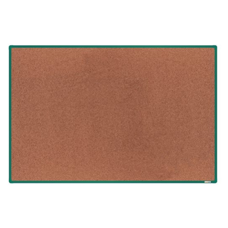 boardOK Korková tabule s hliníkovým rámem 180 × 120 cm, zelený rám