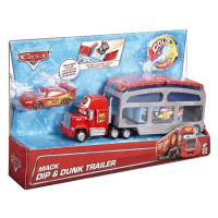 Mattel cars kamión mack dip & dunk a blesk mcqueen měnící barvu, ckd34