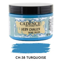 Křídová barva Cadence Very Chalky 150 ml - turquoise tyrkysová Aladine