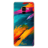 iSaprio Blue Paint pro Samsung Galaxy A8 2018