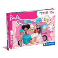 Clementoni Puzzle 104 ve tvaru Barbie