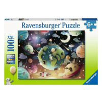 Ravensburger | Puzzle | Vesmírné hřiště 100 dílků