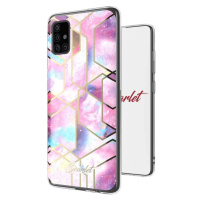Kryt Ghostek Stylish Phone Case - Pink Stardust Galaxy A51