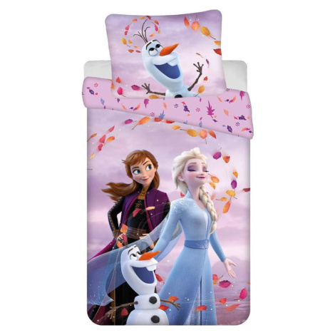 Bavlněné dětské povlečení na jednolůžko 140x200 cm Frozen "Sky" – Jerry Fabrics