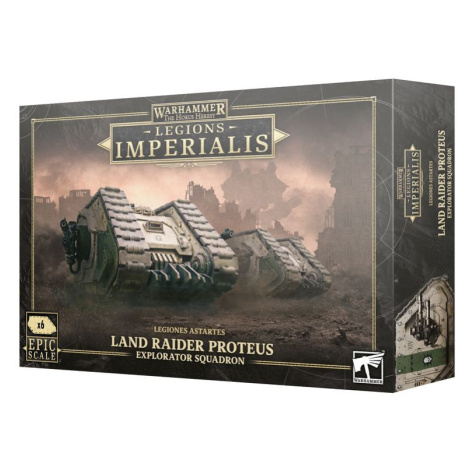 Games Workshop Legions Imperialis: Land Raider Proteus Explorator Squadron (Horus Heresy)