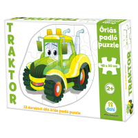 Puzzle podlahové traktor Dohány velké 12 dílů od 24 měsíců