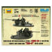 Wargames (WWII) military 6253 - Soviet 76mm anti-tank gun ZIS-3 (1:72)